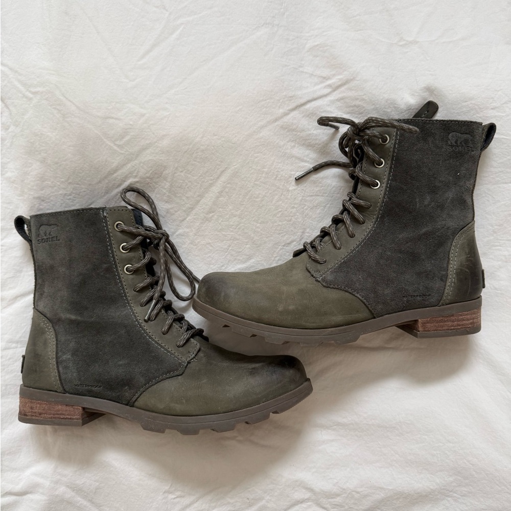 Sorel Lace Up Waterproof Boots